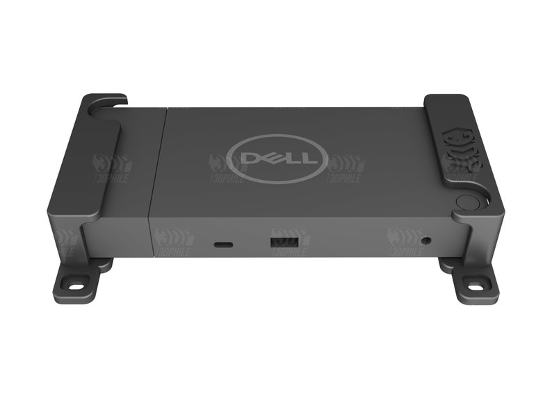 Supports de montage sous le bureau pour stations d'accueil Dell WD19TB et Dell WD19 image 2