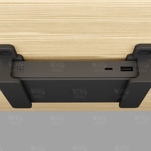 Microsoft Surface Thunderbolt 4 Dock under-desk mounting brackets