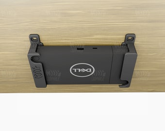 Dell WD22TB4-dockmontagebeugels onder het bureau