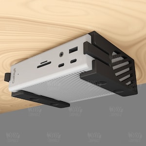 CalDigit TS4 dock under-desk mounting brackets