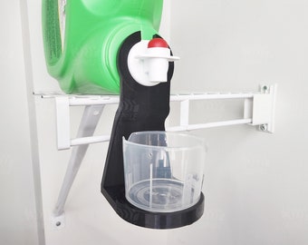 Laundry detergent drip tray platform