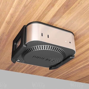 Apple Mac Mini M4 (2024) mount Mac Mini under-desk wall mount