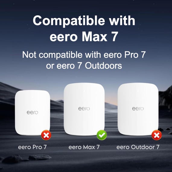 Eero Max 7メッシュルーターの壁掛けマウント対応 Eero 7 Max - Etsy 日本