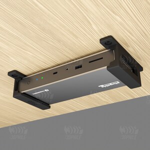 Supports de fixation sous le bureau pour station d'accueil TBT4-UDX1 Thunderbolt 4 USB4 enfichable