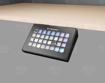 Elgato Stream Deck XL under-desk mount