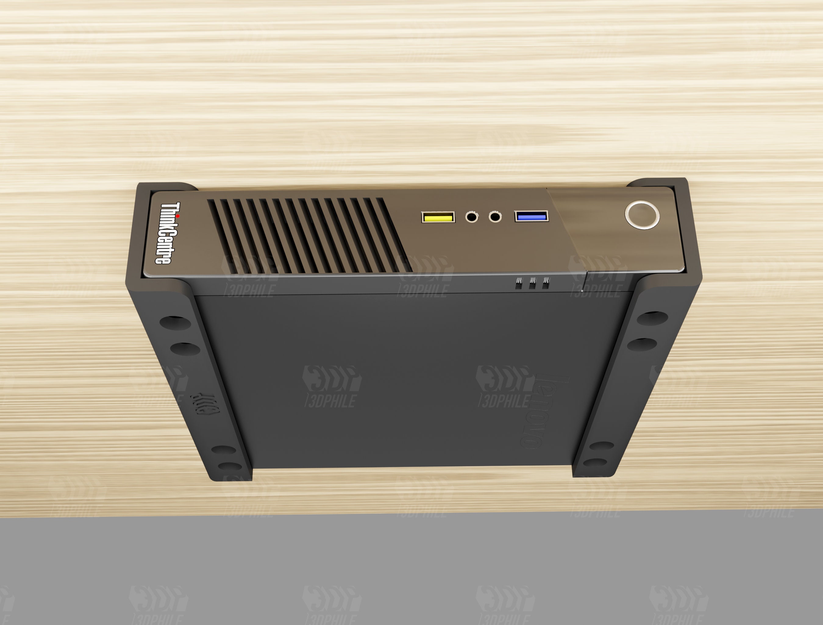 Lenovo Thinkcentre M Series Tiny Mini PC Under-desk Mounting Brackets ...