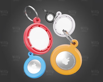 Apple AirTag keychain key ring holder