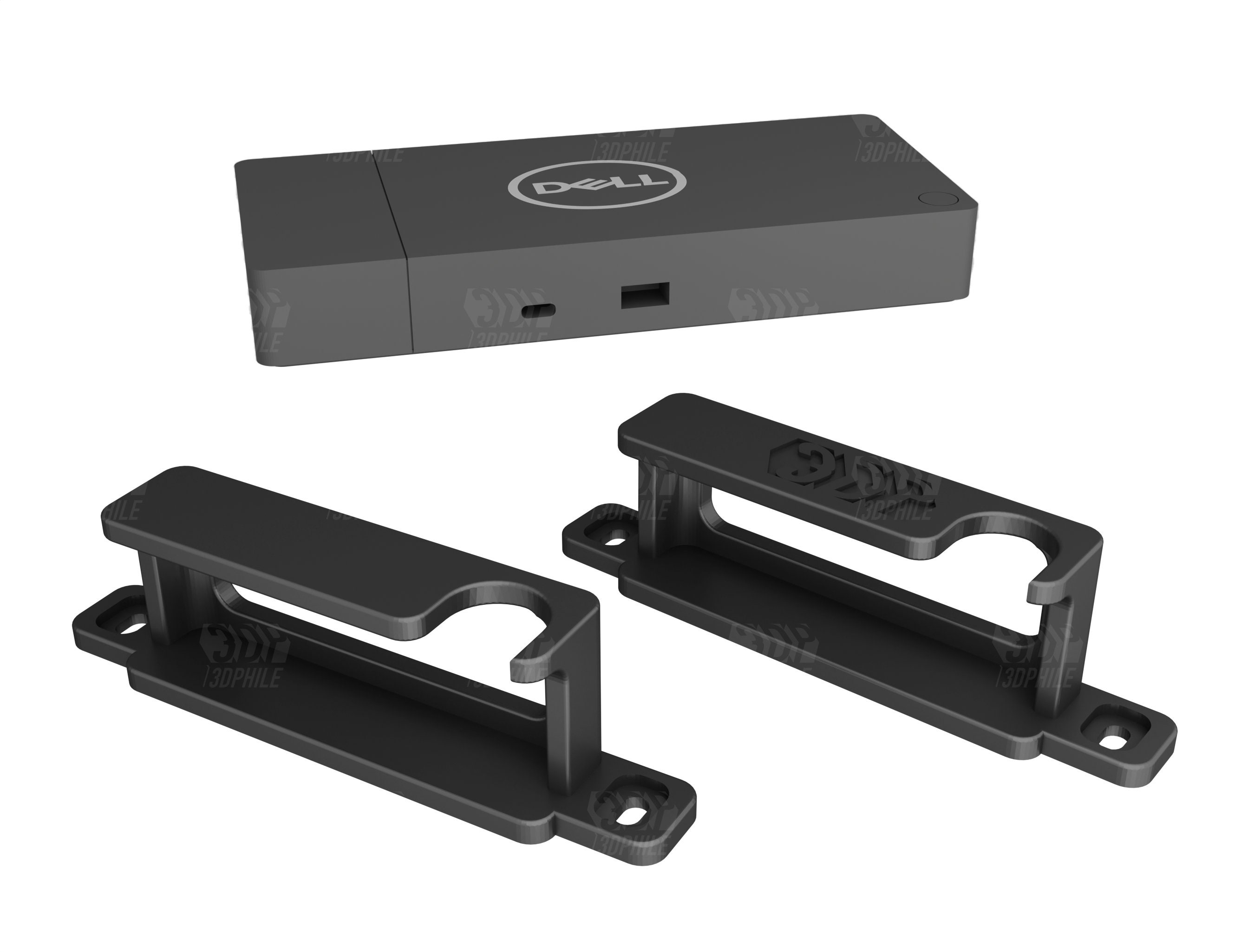 Dell WD19TBS Dock Under-desk Mounting Brackets - Etsy