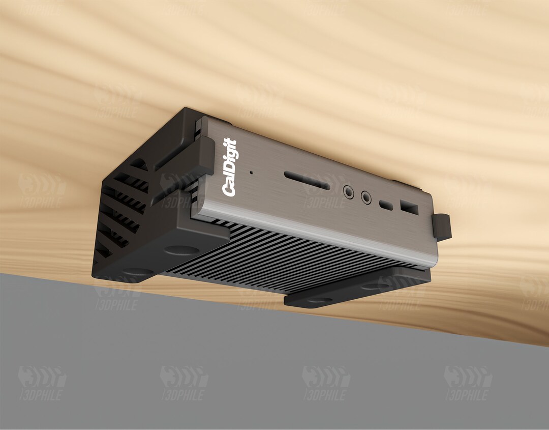 Caldigit TS3 Plus Dock Underdesk Mounting Brackets Etsy