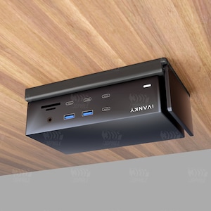 iVANKY Thunderbolt 4 dock mount iVANKY Docking Station Ultra 20-in-1 bracket rail