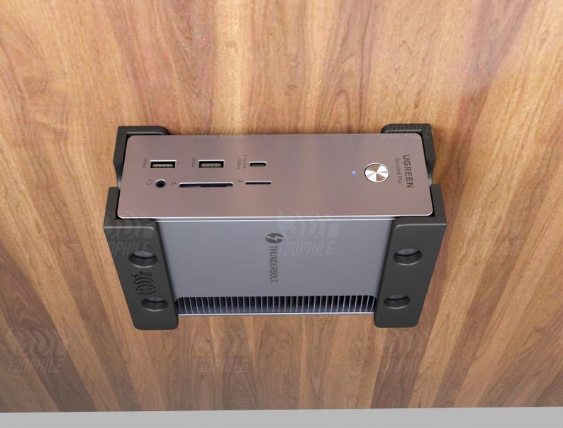 Ugreen Revodok Max 213 Thunderbolt 4 Under-desk Mount - Thumbnail 2