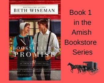The Bookseller’s Promise (Book 1 in the Amish Bookstore series) - Signed/Personalized Paperback Book