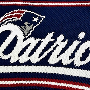 C2C Crochet Pattern | Patriots Blanket