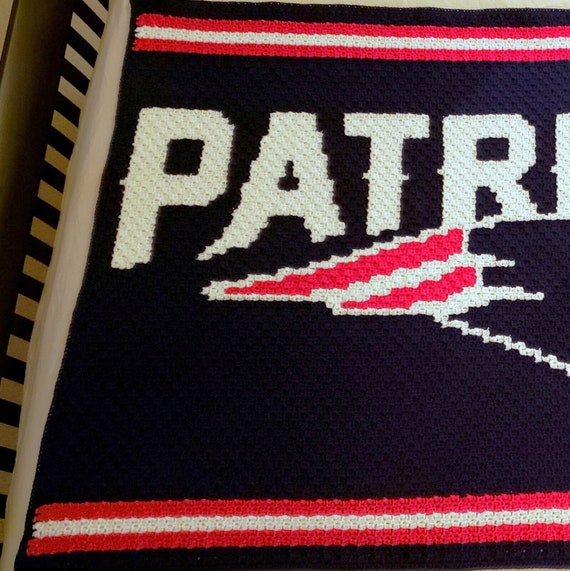 C2C Crochet Pattern | Patriots Blanket