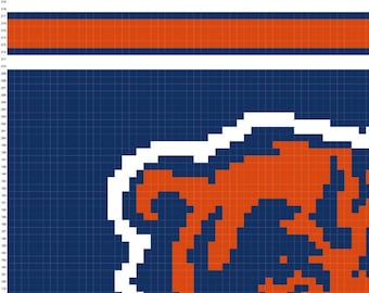 C2C Crochet Pattern | Bears Blanket