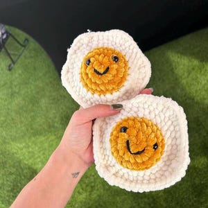 Crochet egg amigurumi gift