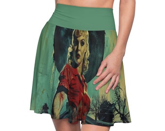 Vintage Horrorfilm Skater-Rock - Retro-Stil, perfektes Geschenk für diejenigen, die es lieben, Angst zu haben!