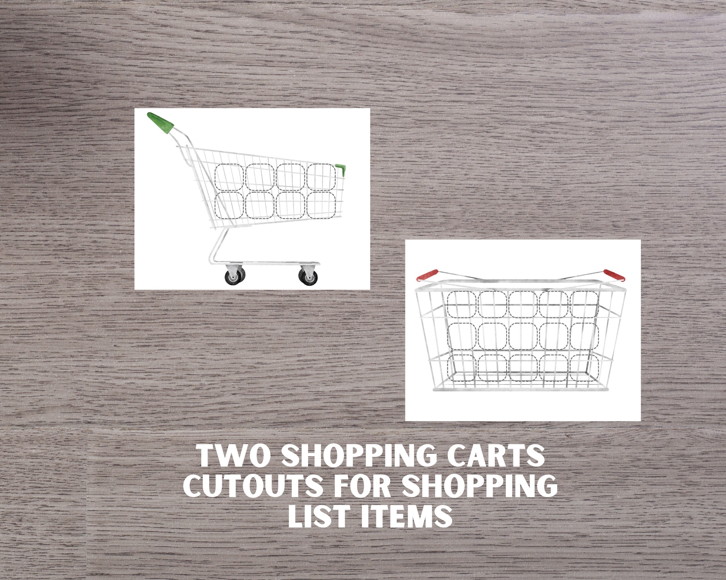 Grocery Store Dramatic Play Set: Printable Pretend Play (PDF Download ...