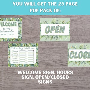 Entomology Lab Dramatic Play Set: Printable Pretend Play (PDF Download ...