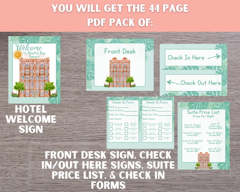 Hotel Pretend Play, Dramatic Play Hotel, Homeschool Dramatic Play