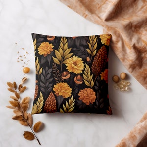 Funda de almohada de lanzamiento de decoración de otoño - Decoración rústica de la granja - Funda de almohada decorativa de otoño
