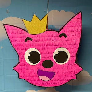 Pink Fong Pinata