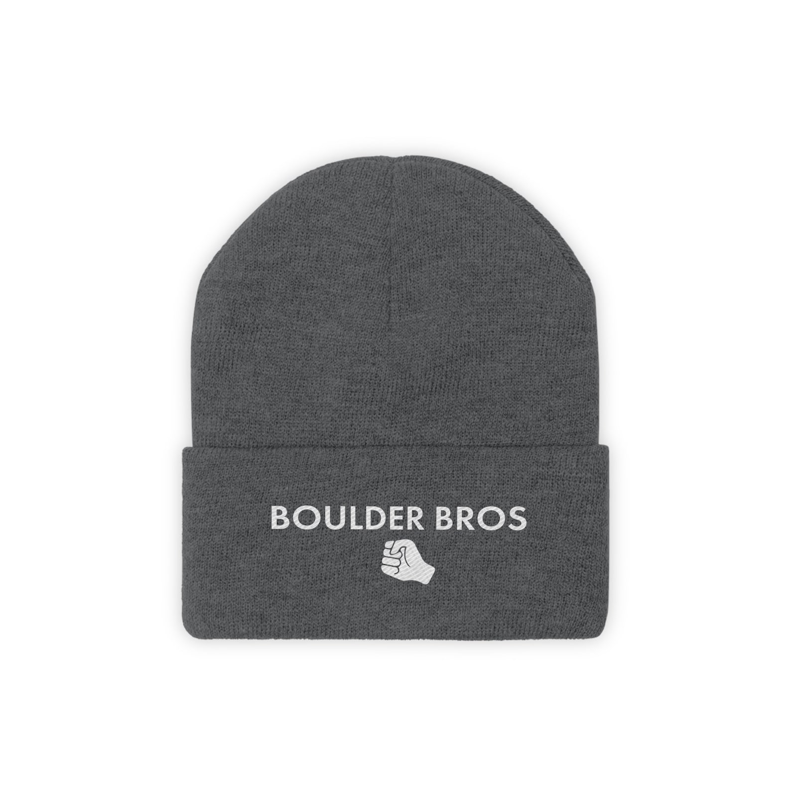 Boulder Bros Beanie Right Side, Cute Knit Beanie, Rock Climbing Hat ...