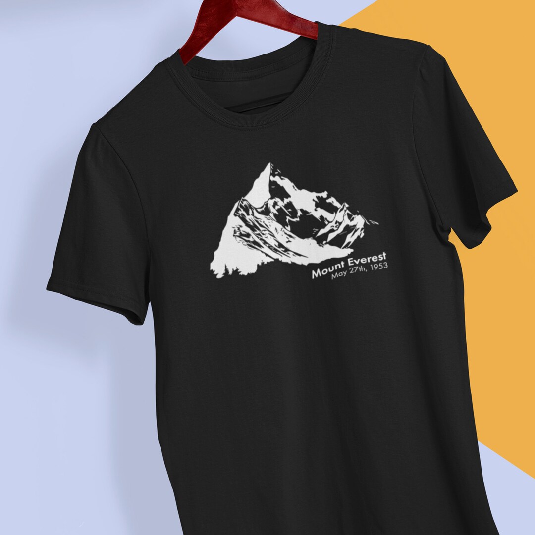 Mount Everest Mountain Shirt Rock Climbing Shirt Gift for Etsy