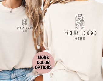 Business Logo Shirt,Personalized Company Shirt,Company Logo Shirts,Personalized Business Logo, Brand Logo T Shirt,Personalized Logo T-shirt
