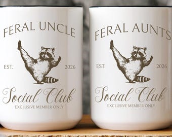 Auntie mug Personalized Pregnancy Announcement Aunt and Uncle Mug Set Baby Announcement Uncle and Auntie Mug Set New Aunt Christmas Gift