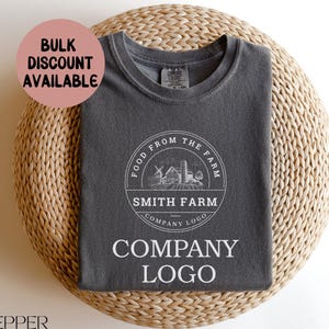 Custom Company Logo T-shirts, Custom Business Logo Work Shirt, Business Logo Shirt, Personalized Company Shirt, Custom Logo Shirts, Logo Tee