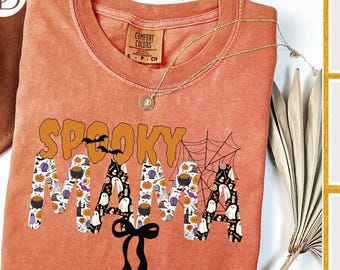 Spooky Mama Mini Png, Halloween Mama Png, Retro Mama Halloween Png, Halloween Mama Png, Halloween Nana PNG, Spooky Mama PNG,Halloween PNG