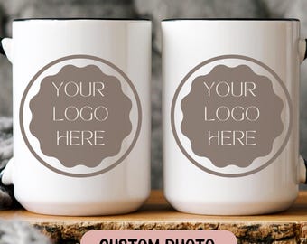 Custom Logo Mug, Personalized Coffee Mug with Logo,Custom Mug With Logo,Custom Bulk Mug, Company Coffee Cups,Photo Coffee Mug,Your Logo Here