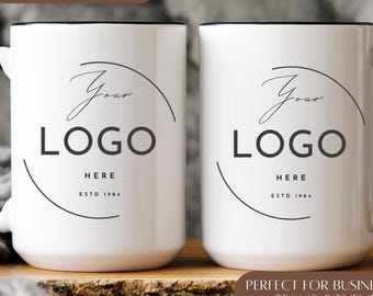 Custom Mug With Logo, Bulk Business Gifts, Custom Coffee Mug, Business Gifts, Team Gifts for Employees, Custom Logo Cups,Corporate Gift Idea