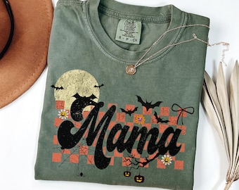 Halloween Mama Png, Retro Mama Halloween Png, Funny Halloween Mama Png, Halloween Mama Png, Halloween Mom PNG, Spooky Mama PNG,Halloween PNG
