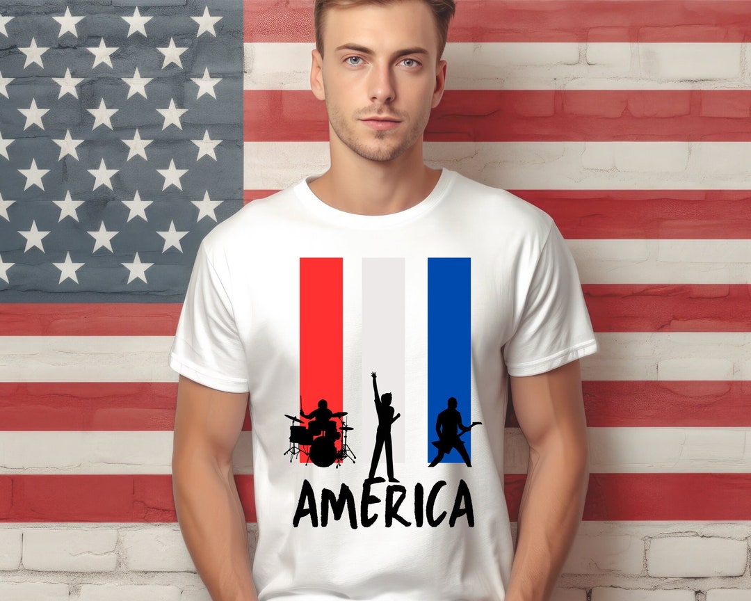 Vintage America Band T-shirt Rock Band Shirt Retro America - Etsy