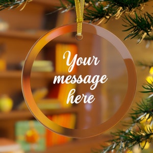 Design Your Own Ornament, Custom Cristal Ornament, Personalized Family Picture Ornament, Custom Photo Ornament, Unique Christmas Ornament