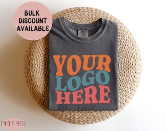 Business Logo T-Shirt, Personalized Company Tee, Company Logo Shirts, Personalized Shirts,Logo Shirts, Custom Apparel, Bulk Custom Tees,Logo