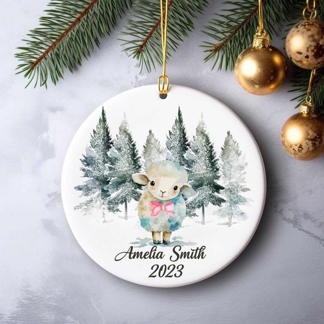 My First Christmas Ornament Personalized First Christmas Etsy