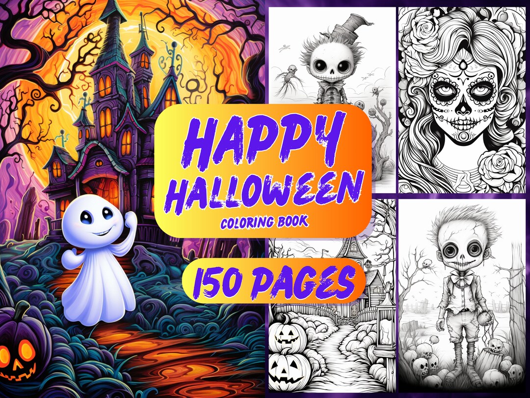 halloween-coloring-book-150-pages-halloween-coloring-kids-coloring