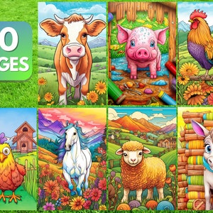 Farm Coloring Pages