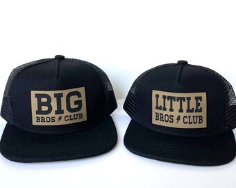 Big Bro Hat | Big Brother Gift | Big Brother Little Brother Toddler Hat | Baby Toddler Kids Snapback Hat