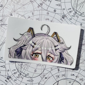 Henya the genius peek sticker