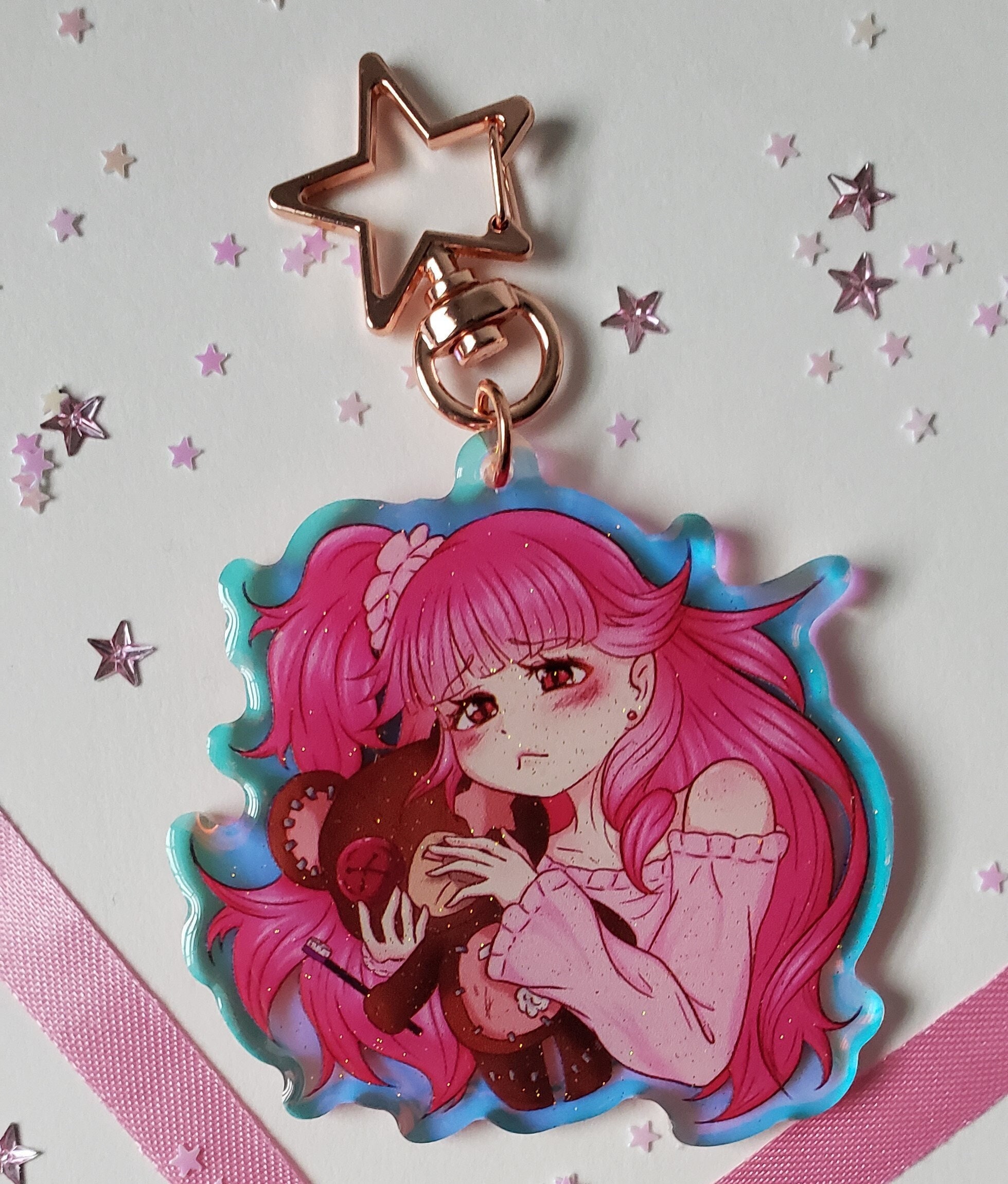 Summoners War Sleepy Occult Girl Keychain