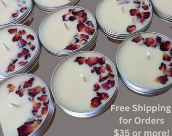 Bulk Candle Favors - Perfect as Bridal Shower Favors, Wedding Favors, and Other Special Events. Personalized.