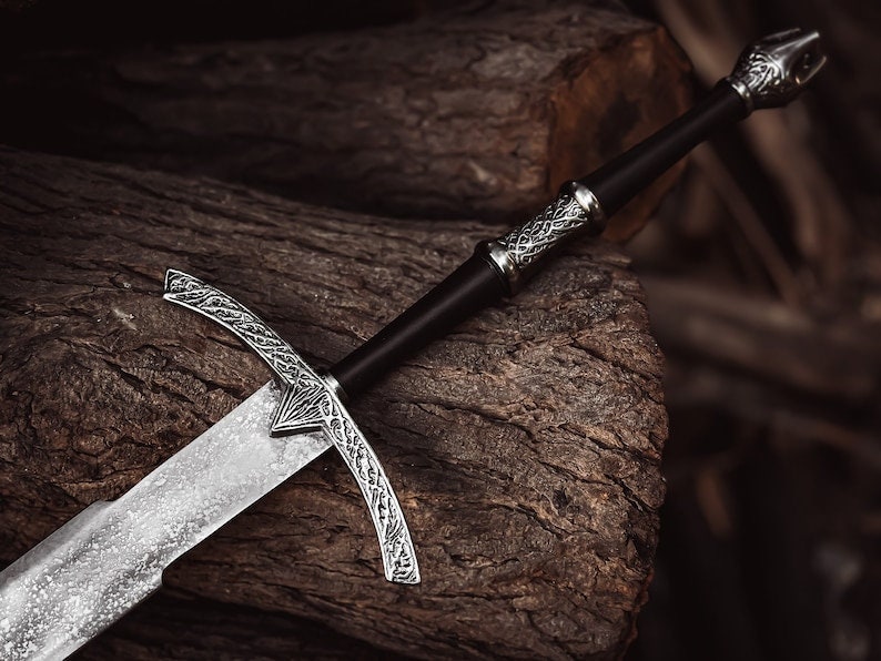 Handmade Two Handed Sword, Hand Stainless Steel Swords, Viking