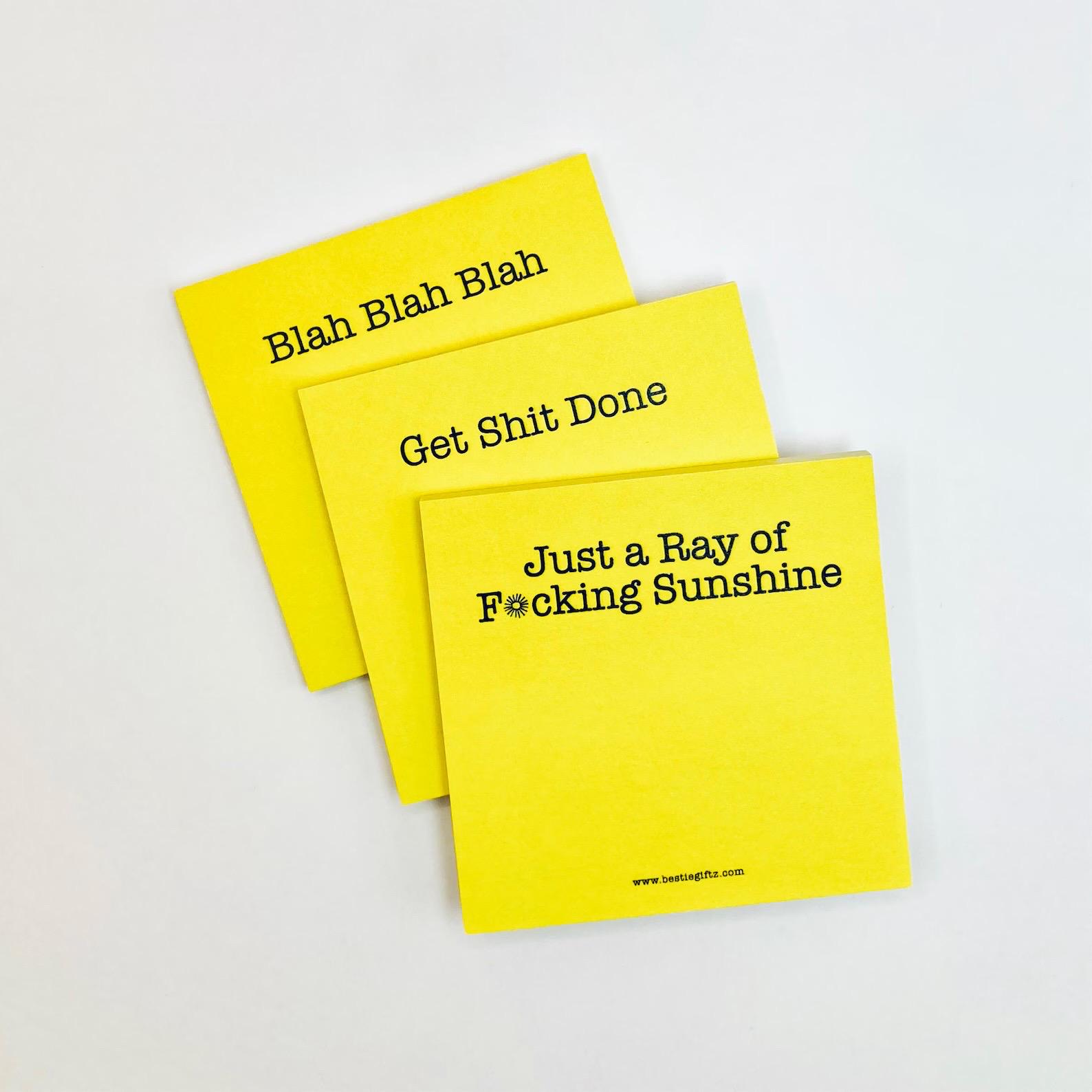 Sassy Notes Bestie Bagz® Sassy Sticky Notes - Etsy