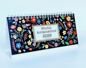 Bestie Bagz® “B!tchie Acclamations” 2026 Desk Calendar