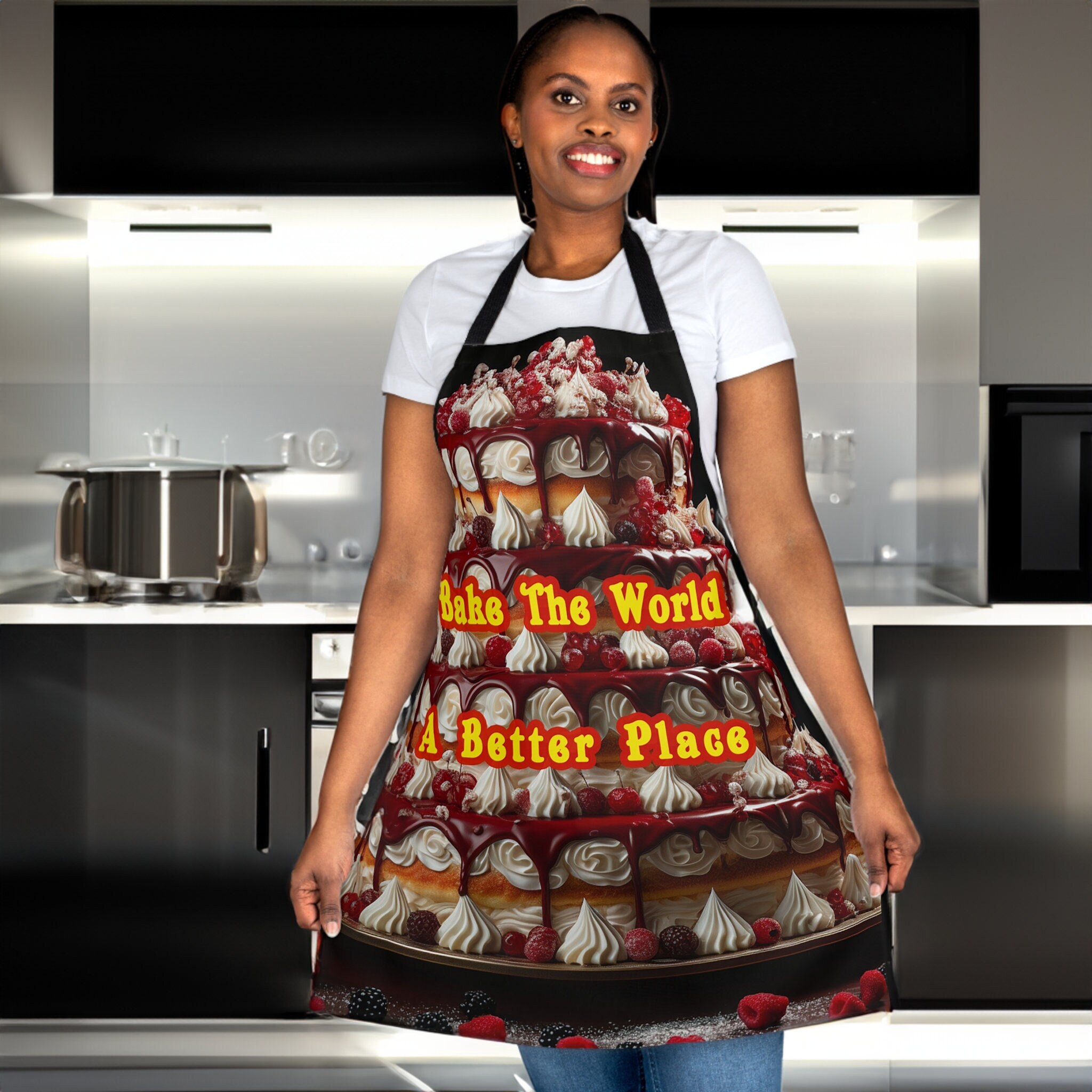 Baking Apron, Fancy Apron, Mother's Day Gift, Baking Gift, Baker Gift Idea, Baking Mom Apron, Mom Apron, Mother's Birthday, Gift for Grandma