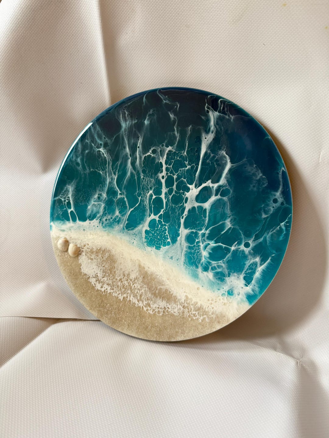 Ocean Wave Resin Wall Art – Handmade Epoxy Resin Beach Decor - Etsy